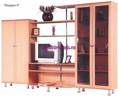Мебельная стенка Модерн 4