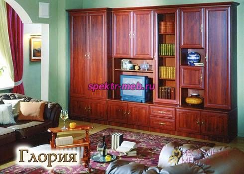 Мебельная стенка Глория