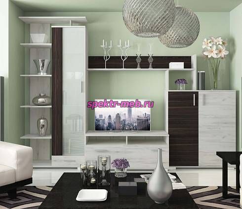 Стенка для гостиной ПОЛО