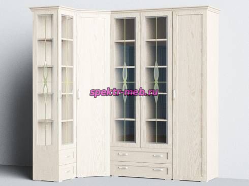 Стенка в гостиную ВИТРАЖ-27