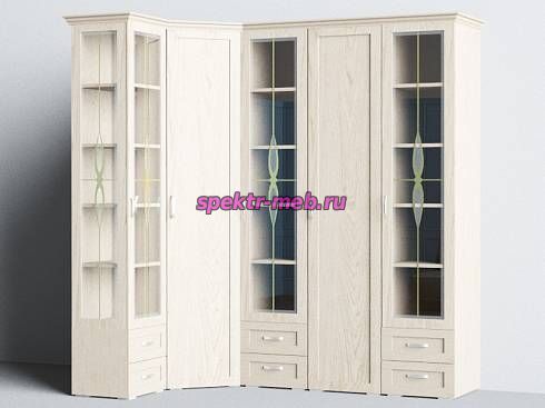 Стенка в гостиную ВИТРАЖ-26