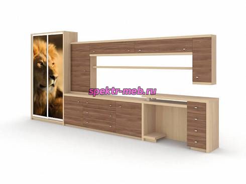 Стенка в гостиную Техно 11