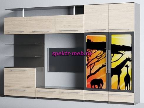 Стенка в гостиную БАРХАН