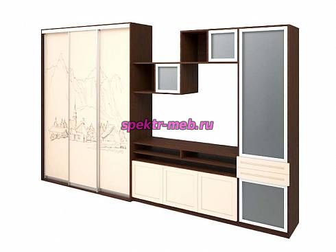 Стенка в гостиную Элиза 11