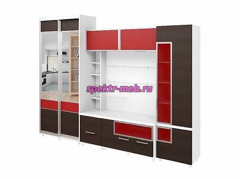 Стенка со шкафом-купе Энни 5