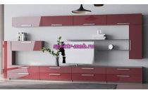 Стенка глянцевая Forma Red