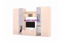 Стенка в гостиную Мирроу 6