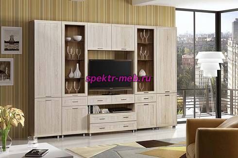 Стенка для гостиной Инесса 2