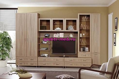 Стенка для гостиной Инесса 1