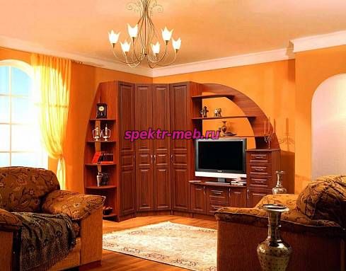 Стенка Аливия комплектация 1