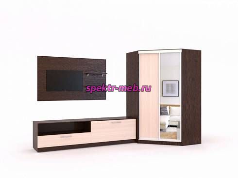 Стенка в гостиную Мальва 42