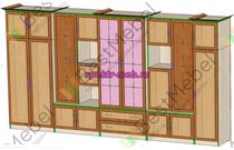 Стенка в гостиную Полонез 2