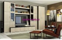 Стенка для гостиной Бордо со шкафом