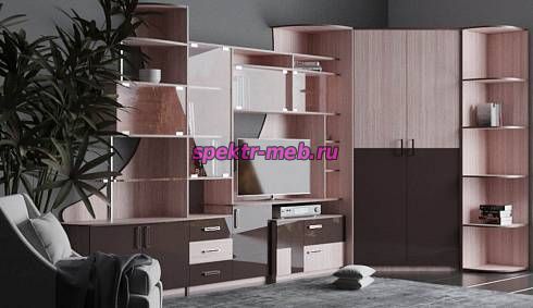 Угловая стенка Омега 77