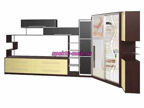 Стенка в гостиную Элиза 14