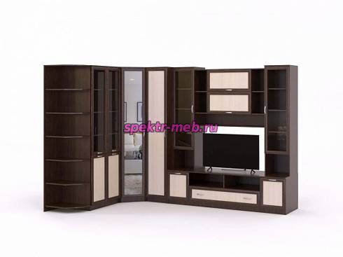 Стенка в гостиную Эван