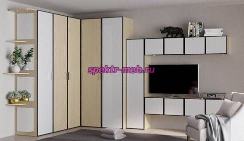 Угловая стенка Омега 75