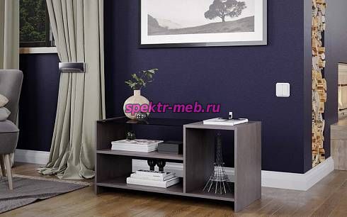 Стеклянный журнальный столик Эдем 05