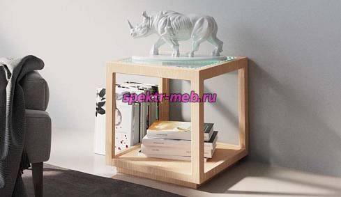 Стол журнальный с подсветкой Париж 18