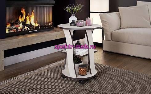 Стол круглый журнальный Барин