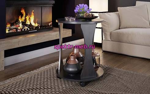 Стол журнальный круглый