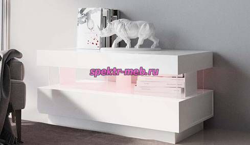 Стол журнальный с подсветкой Лилия 26