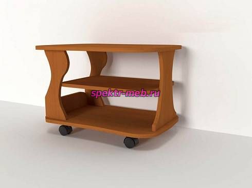 Стол журнальный 1 СЖ-01 на колесиках