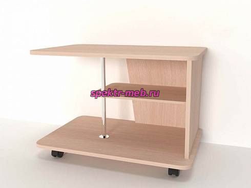 Стол журнальный 2 СЖ-02 на колесиках