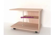 Стол журнальный 2 СЖ-02 на колесиках