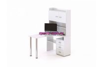 Компьютерный угловой стол Бонни 1 с шкафчиками