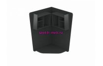 Угловой навесной компьютерный стол Black
