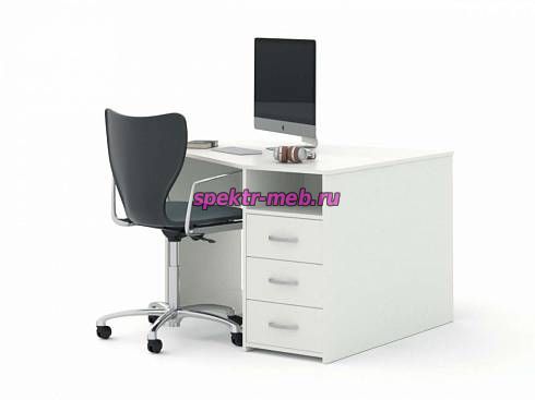 Угловой компьютерный стол Myau СУ-5 с ящиками