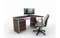 Стол угловой компьютерный Волна-4