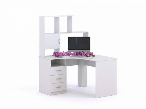 Компьютерный угловой стол Барс 1 с надстройкой