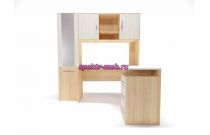 Стол угловой компьютерный с надстройкой Лайт-2 1200