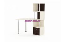 Стол угловой компьютерный СК-10 с полками
