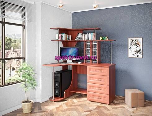 Компьютерный угловой стол Вулкан