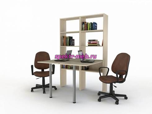 Стол со стеллажом Рекс-4646