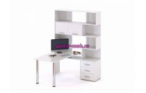 Компьютерный угловой стол с надстройкой Клара-13