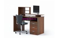 Компьютерный стол КС – 10М Ласточка с надстройкой КН – 102