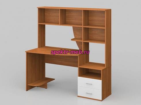 Компьютерный стол МБ 7.1 с надстройкой
