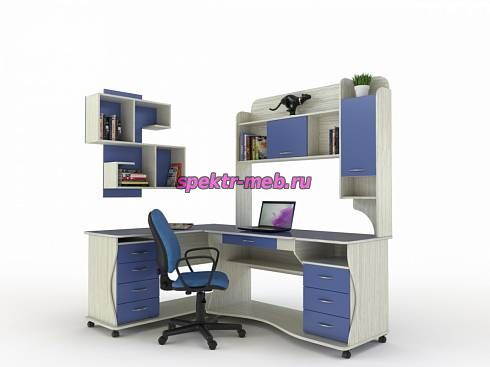 Угловой компьютерный стол Мобли