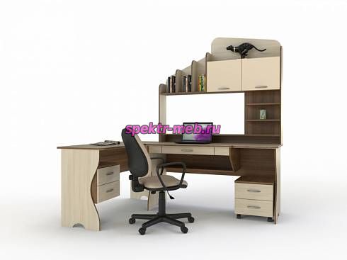 Компьютерный угловой стол Сансар