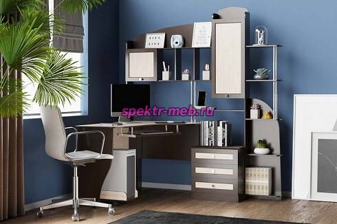 Угловой компьютерный стол Млайн 12