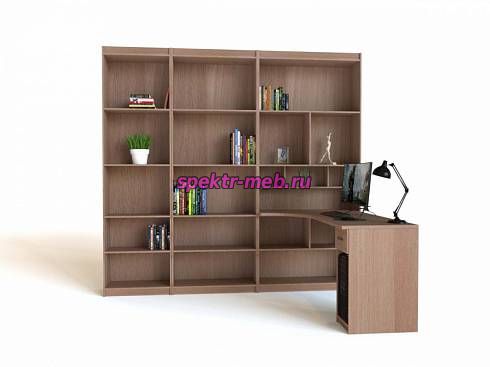 Стол компьютерный со шкафом Классика 43