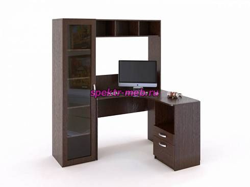 Угловой компьютерный стол Вэл