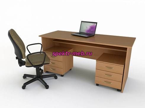 Стол с двумя тумбами Минима-2