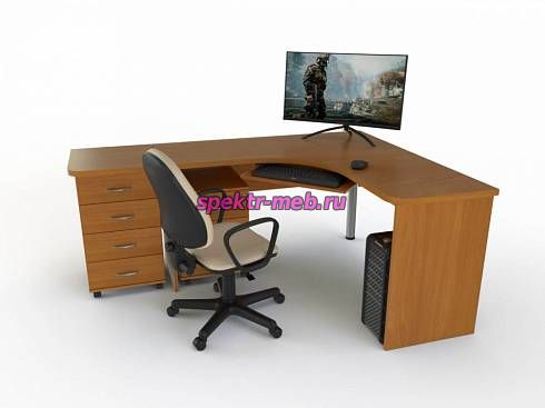 Компьютерный стол угловой Руссо