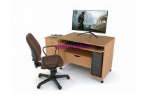 Стол с тумбой и ящиком Жизель