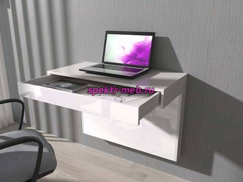 Стол письменный навесной Призма 12